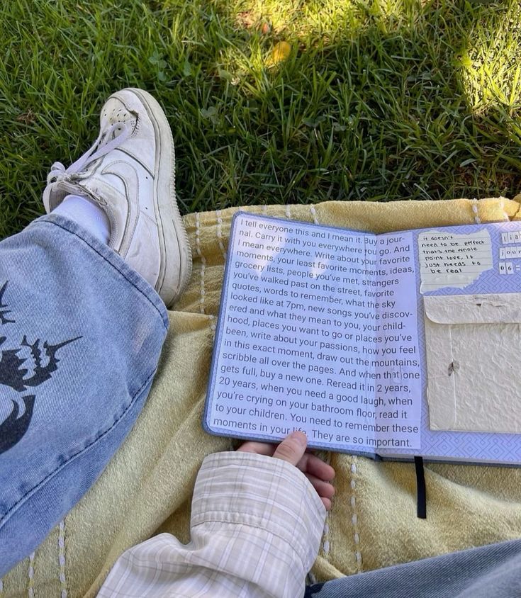 journal and walk